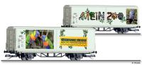 Tillig 14850 - Spur TT Schiebewandwagen Hbis-tt, Mein Zoo