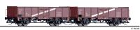 Tillig 01059 - Spur TT 2er Set offene Güterwagen Es, Kupplungs-Versuchswagen', DR