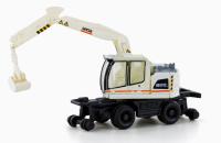 MiNis/Lemke LC4253 - Spur N Liebherr A922 Rail 2-Wege Bagger Sersa m. Greifer