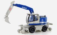 MiNis/Lemke LC4259 - LIEBHERR A922 RAIL 2-WEGE BAGGER KIBAG (CH) M. TIEFLÖFFEL