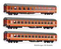 Jägerndorfer 61302 - 3tlg. Set UIC-X Reisezugwagen, ÖBB