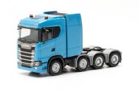 Herpa 315753-002 - Scania CS 20 ND Schwerlastzugmaschine, hellblau