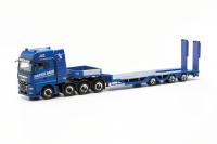 Herpa 316156 - MAN TGX GX Tieflade-Sattlezug (luftgefedert) 'Martin Baur'
