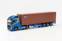 Herpa 316279 - Volvo FH Gl. XL 2020 Container-Sattelzug "Kollmeyer/Beacon"