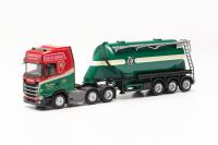 Herpa 316293 - Scania CS 20 HD Eutersilo-Sattelzug "Preben Hansen" (Dänemark)