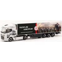 Herpa 316873 - DAF XG+ Kühlkoffer-Sattelzug "Templar European" (Polen/Ostrow Wielkopolski)