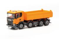 Herpa 316996 - Scania XT17 Meiler 3-Seitenkipper, kommunalorange