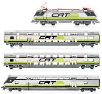 Jägerndorfer 60400 - Spur N Personenzug, 4-tlg. mit Rh 1014 ÖBB/CAT, Ep.VI