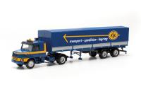 Herpa 317061 - Scania Hauber Pritsche-/Planen-Sattelzug "ASG", S