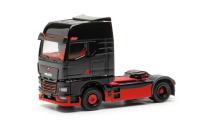Herpa 317092 - MAN eTGX Zugmaschine, schwarz/rot
