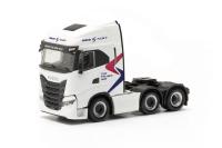 Herpa 317115 - Iveco S-Way 6x2 Zugmaschine "TEST THE NEW WAY"