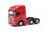 Herpa 317122 - Iveco S-Way 6x2 Zugmaschine, rot