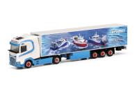 Herpa 317955 - Spur HO DAF XG+ Kühlkoffer-Sattelzug Vebatrans