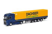 Herpa 318099 - Spur HODAF XG+ Gardinenplanensattelzug Dachser Intelligent Logistics