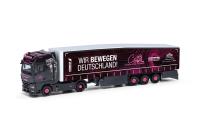 Herpa 318174 - Spur HO MAN TGX GX Ecoflex-Sattelzug "Christina Scheib/Wir bewegen Deutschland"