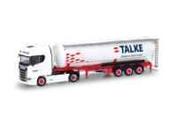 Herpa 318235 - Spur HO Scania CS 20 HD Silo-Sattelzug "Talke"
