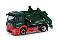 Herpa 318419 - Spur HO Mercedes-Benz Actros S Absetzkipper AK12 "Knettenbrech & Gurdulic"