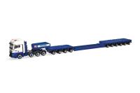 Herpa 318839 - Spur HO  MAN TGX GX Tieflade-Sattelzug "Wasel"