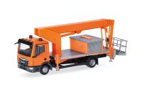 Herpa 319584 - Spur HO MAN TGL CC Ruthmann Steiger TK310, kommunalorange