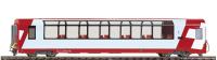 Bemo 3289128 - Spur HOm  RhB Bp 2538 "Glacier-Express" Panoramawagen 2.Klasse