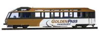 Bemo 3297317 - Spur HOm MOB Ast 117 'GoldenPass Panoramic' Panorama-Steuerwagen