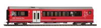 Bemo 3298172 - Spur HOm RhB B 577 01 AGZ Mittelwagen Freizeitabteil mit Innenbeleuchtung