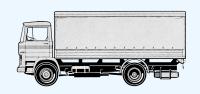 Preiser 31320 - Spur H0 Lastkraftwagen Mercedes-Benz LP 1113, Bausatz