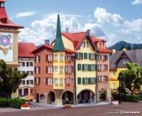 Kibri 36801 - Spur Z Stadthäuser Biel, 3 Stück