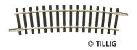 Tillig 83110 - Spur TT Gleisstück R12,  Gebogenes Gleis, R 310 mm/15°