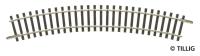 Tillig 83116 - Spur TT Gleisstück R01, Gebogenes Gleis, R 267 mm/30°