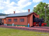 Kibri 37802 - Spur N Lokschuppen, einständig