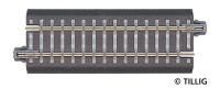 Tillig 83702 - Spur TT/HOm B-Gleisstück G2,  VE 16 Stück