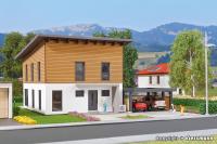 Kibri 38337 - Spur HO Kubushaus Saskia mit Carport - Polyplate Bausatz