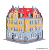 Kibri 38350 - Spur HO Eckhaus inkl. Hausbeleuchtungs-Startset