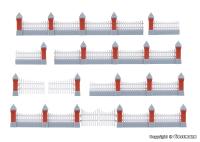 Kibri 38630 - Spur HO Zaun gemauert