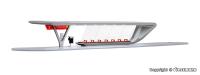 Kibri 39007 - Spur HO Bushaltestation inkl. LED-Beleuchtung, passend zu Art. 39006