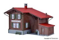 Kibri 39493 - Spur HO Bahnhof Davos-Monstein inkl. Hausbeleuchtungs- Startset, Funktionsbausatz