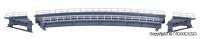 Kibri 39706 - Spur HO Stahlträgerbrücke gebogen, eingleisig