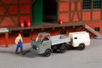Auhagen 40512 - Spur TT Multicar M22 Pritsche mit Kompressoranhänger