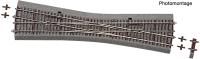Roco 42592  - Spur H0 Einfache Kreuzungsweiche EKW10 mit Handantrieb