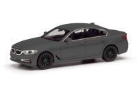 Herpa 420372-003 - Spur HO BMW 5er (G30) Limousine, nardograu