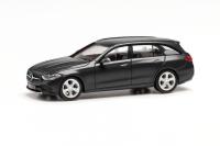 Herpa 421010-002 - Mercedes-Benz C-Klasse T-Modell, schwarz