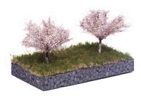 MBR model 51-2315 - Spur H0/TT Apfelbaum Frühling, 7 cm, 2 Stück