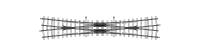 Bemo 4215000 - H0m 12° Doppelkreuzungsweiche, 220 mm