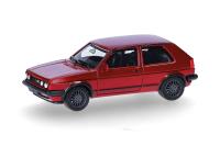 Herpa 430838-005 - Spur HO Volkswagen (VW) Golf II Gti, tornadorot
