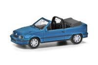 Herpa 430920 - Spur HO Opel Kadett E Gsi Cabrio, laserblaumetallic