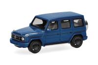 Herpa 431194 - Spur HO Mercedes-Benz G 580 mit EQ-Technologie (N465), sodalitblaumetallic