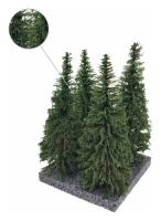 MBR model 51-4207 - Spur HO/TT 4x Fichte 14-16cm
