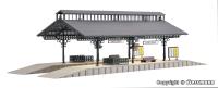 Vollmer 43545 - Spur HO Bahnsteighalle mit LED-Beleuchtung,  Funktionsbausatz