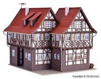 Vollmer 43600 - Spur HO Juweliergeschäft mit Überfallszenario und LED-Beleuchtung, Funktionsbausatz